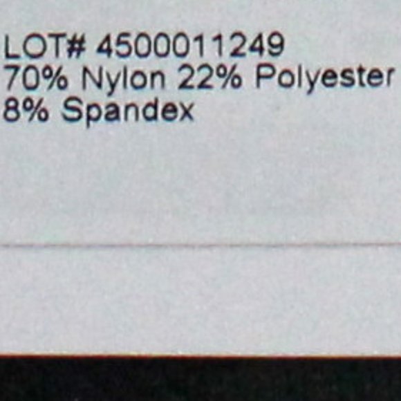 Women's Size L/XL Seamless Textured Black Camouflage No Muffin Top Legging - Picture 9 of 12